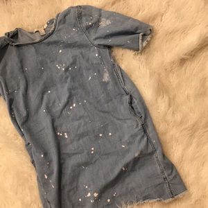 Blue dress with pockets